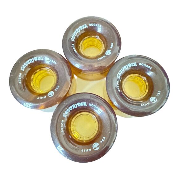 ARBOR Easyrider Bogart Skateboard Wheels 61mm 78A, Wheels Only, No Bearings, NEW - Picture 6 of 7